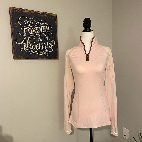 lululemon athletica Tops - Lululemon Mock-neck Running Top